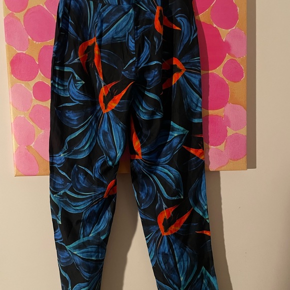 💞 💞NWT LOUISA BALLOU
Printed cotton  twill straight-leg pants - Picture 6 of 12